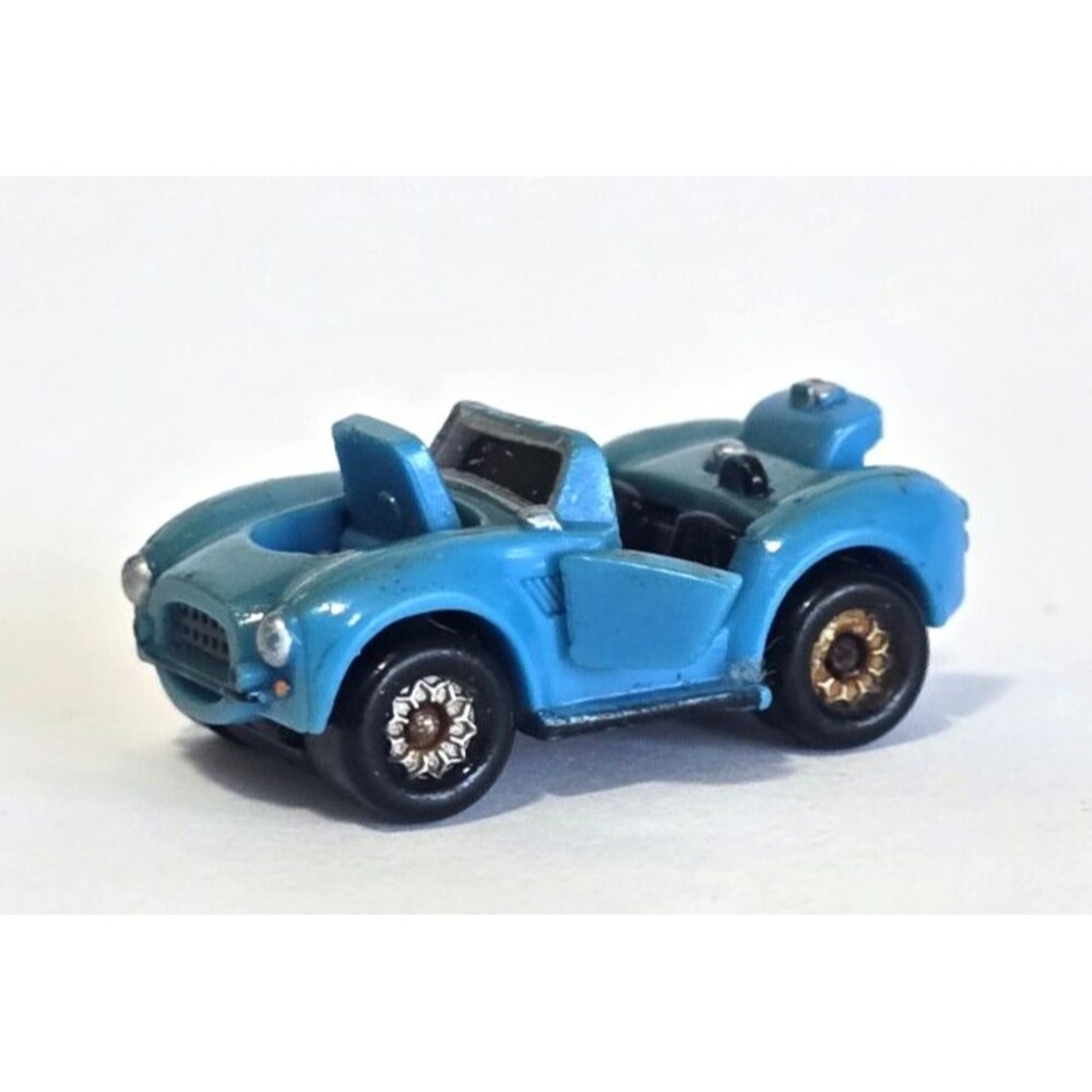 Vintage 1988 Galoob Micro Machines Deluxe Blue Shelby Cobra 1:160